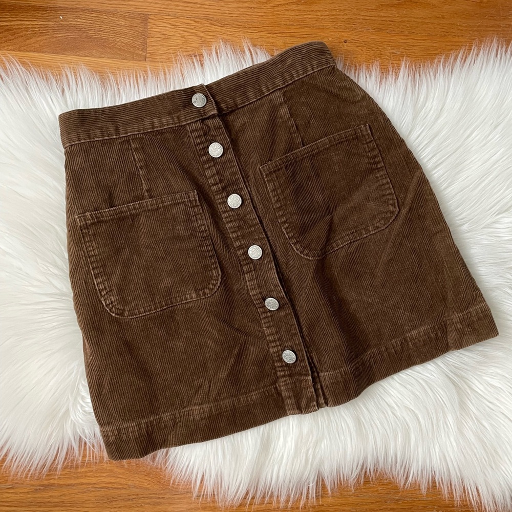 MGR 90s Corduroy Mini Skirt